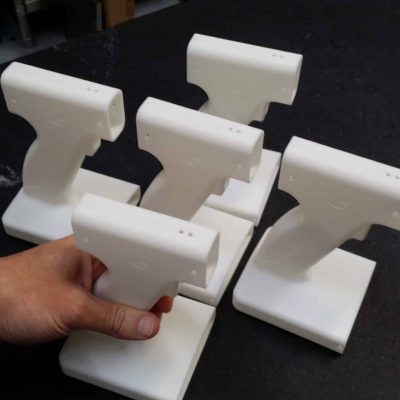 SLA 3D printed product white
