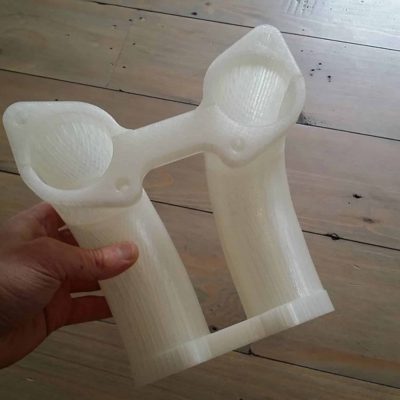 3d printed manifold for casting