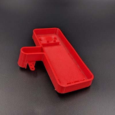 3D Printing FDM Red Rubber Case 3
