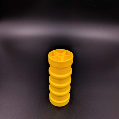 3D Printing FDM yellow ABS